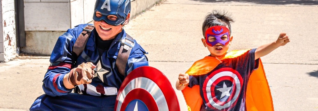 Superhero events draw larger crowds