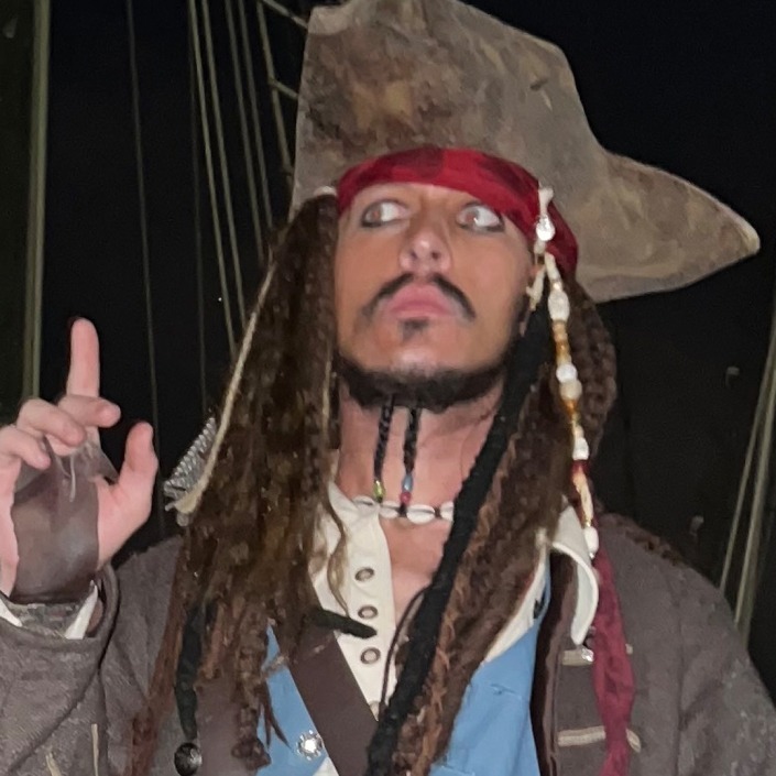 Pirate Party Character